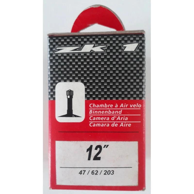Chambre à Air 12 Pouces 3/4 Schrader 1 Chambre à Air 12 Pouces 3/4 Schrader