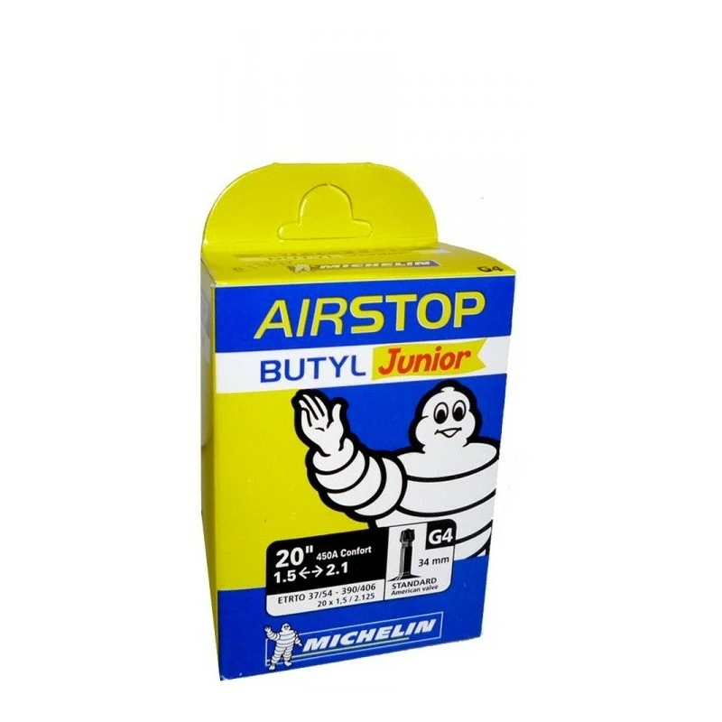 Chambre A Air BMX Michelin G4 20x1.5/2.1 Schrader 1 Chambre A Air BMX Michelin G4 20x1.5/2.1 Schrader