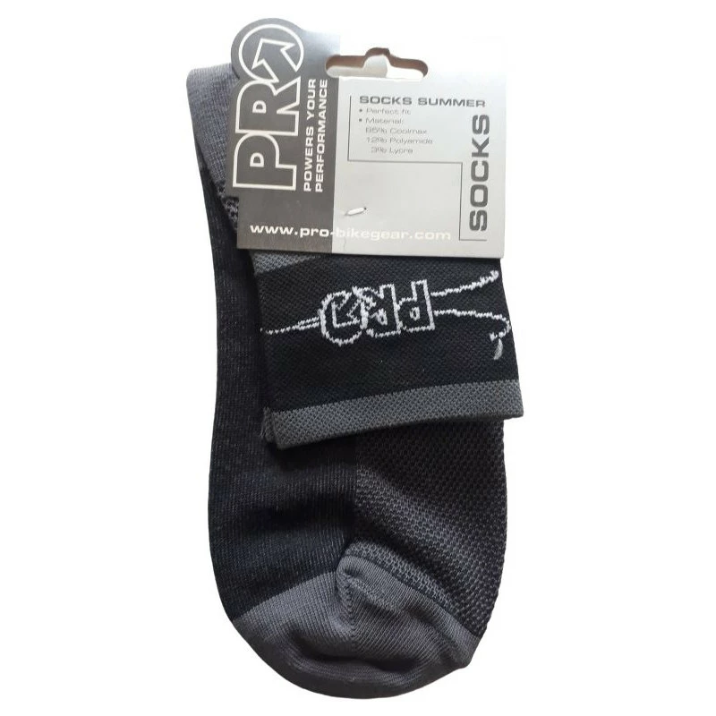 Chaussettes Cycliste Pro Bike Gear Summer Taille M – Image 2