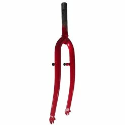 Fourche VTT 26 Pouces Rigide Rouge V-brake -Bettly Composant Soldes fourche vtt 26 pouces rigide rouge v brake 3