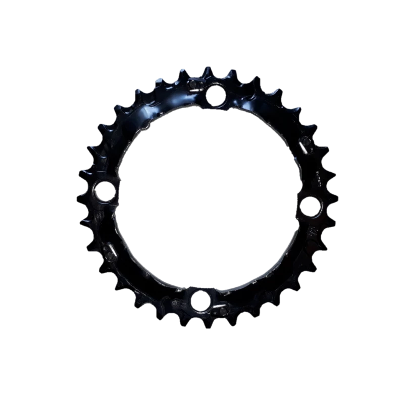 Plateau VTT 32 Dents Shimano Acier 9 Vitesses 104 Mm 2 Plateau VTT 32 Dents Shimano Acier 9 Vitesses 104 Mm – Image 2