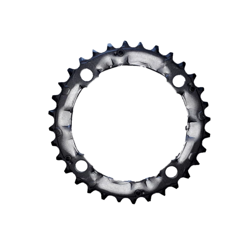 Plateau VTT 32 Dents Shimano Acier 9 Vitesses 104 Mm 1 Plateau VTT 32 Dents Shimano Acier 9 Vitesses 104 Mm