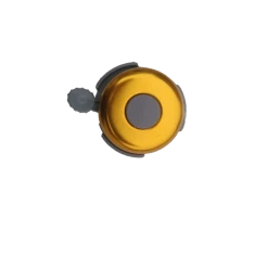 Sonnette Vélo Aluminium Anodisée Jaune